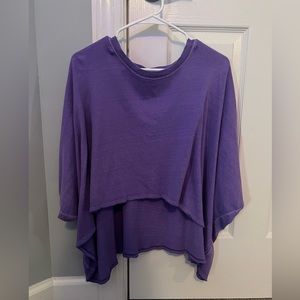 Purple Free People Top